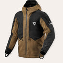 REV'IT! Tectonic H2O Motorcycle Jacket Black/Brown / S  - Customhoj