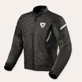 REV'IT! Torque 2 H2O Motorcycle Jacket Black/White / S  - Customhoj