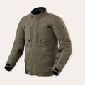 REV'IT! Trench 2 GTX Motorcycle Jacket Black Olive / S  - Customhoj