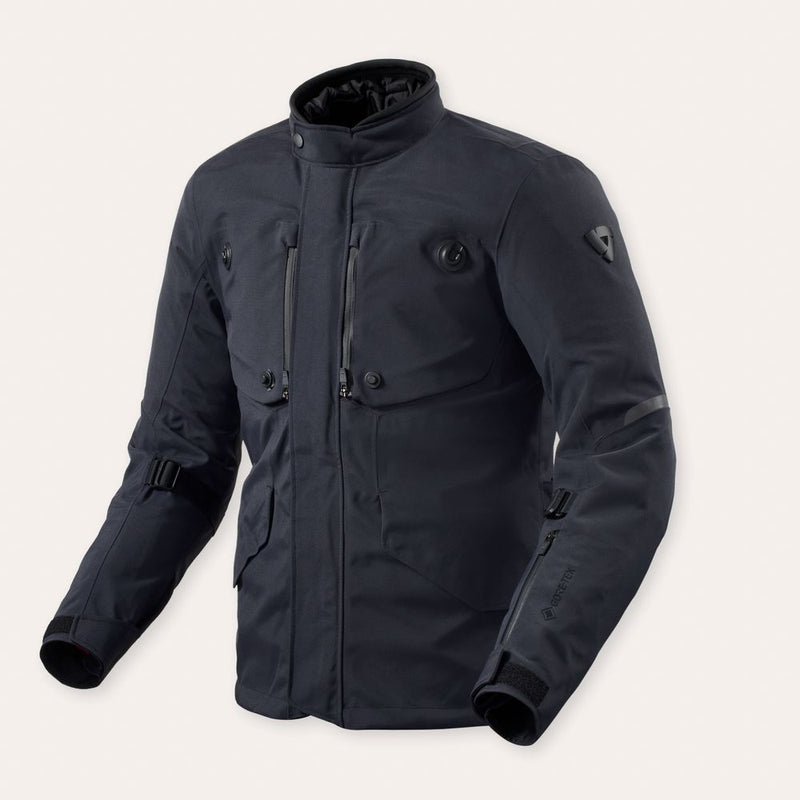 REV'IT! Trench 2 GTX Motorcycle Jacket Dark Blue / S  - Customhoj