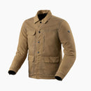 REV'IT! Worker 2 Motorcycle Overshirt Dark Camel / S