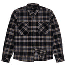 Roeg Blaze Flannel Shirt Grey / S  - Customhoj