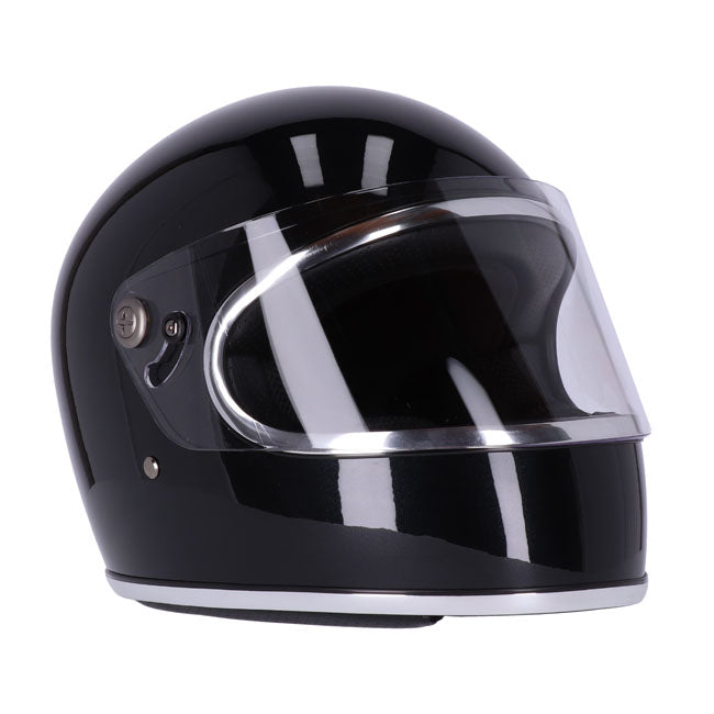 Roeg Chase Full Face Motorcycle Helmet Gloss Black / S (55-56cm)