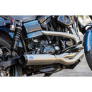 S&S Qualifier Stainless Steel 2-into-1 Exhaust System for Harley 06-07 Dyna / Stainless  - Customhoj