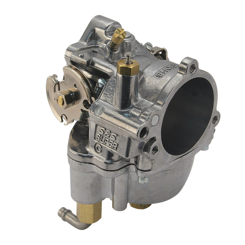 S&S Super G Motorcycle Carburetor Polished