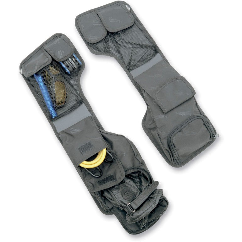 Saddlemen Hard Saddlebag Lid Organizer Set for Harley 93-13 Touring  - Customhoj