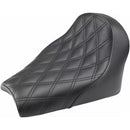 Saddlemen Renegade Lattice Stitch Solo Seat for Indian 18-24 Scout Bobber / Rogue / Black  - Customhoj