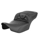 Saddlemen Roadsofa Extended Reach Tuck-n-Roll Seat for Harley 23-25 Touring CVO Road Glide / CVO Street Glide / Carbon Fiber / Without heating / Without backrest  - Customhoj