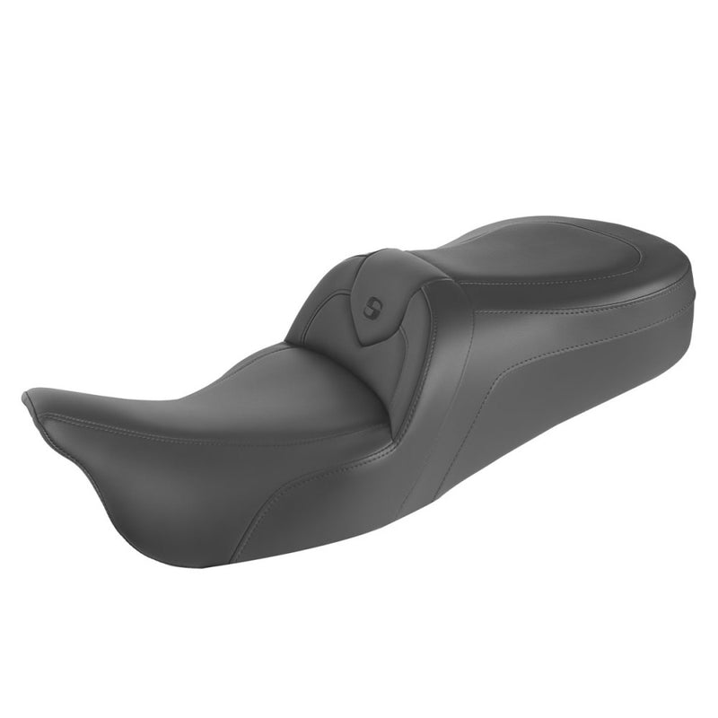 Saddlemen Roadsofa Plain Seat for Harley 09-25 Tri Glide / Black / Without heating / Without backrest  - Customhoj
