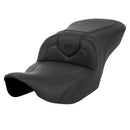 Saddlemen Roadsofa Plain Seat for Harley 24-25 Touring Road Glide / Street Glide / Black / Without heating / Without backrest  - Customhoj