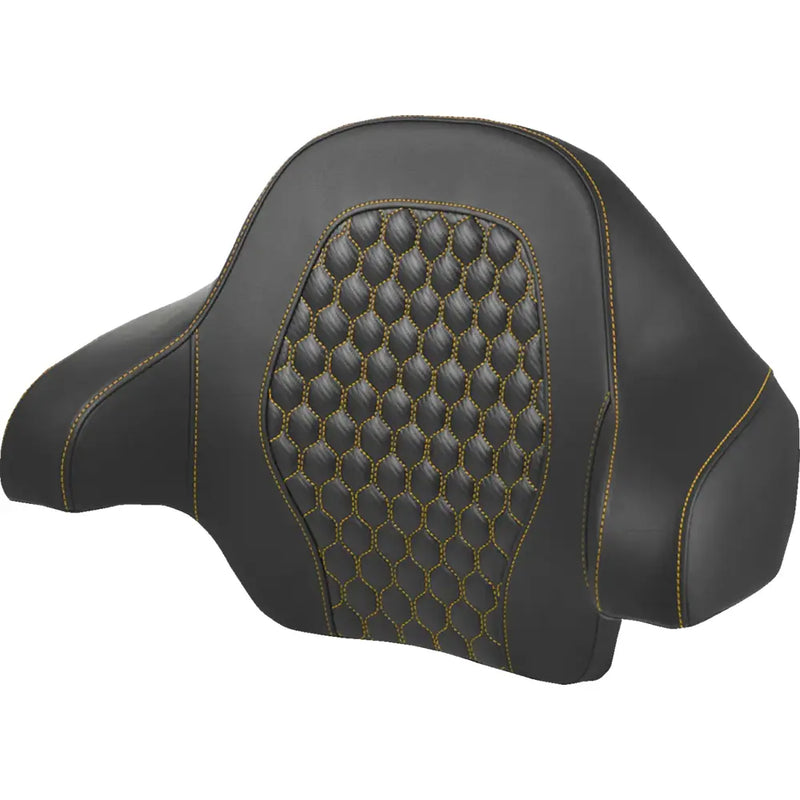Saddlemen Roadsofa Tour-Pak Backrest for Harley 14-25 Touring (King Tour-Pak) / Honeycomb / Gold  - Customhoj