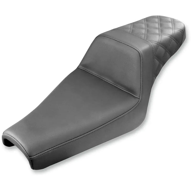 Saddlemen Step-Up Rear Lattice Stitch for Harley 04-22 XL Sportster (with 7.9 / 12.5 liter tank) / Black  - Customhoj