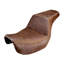 Saddlemen Step-Up Rear Lattice Stitch for Harley 06-17 Dyna / Brown  - Customhoj