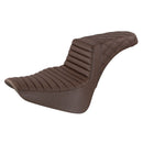 Saddlemen Step-Up Tuck-n-Roll / Lattice Stitch for Harley 18-25 Softail Deluxe / Heritage / Heritage Classic / Slim / Brown / Black  - Customhoj