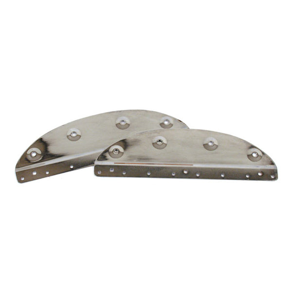 Samwel Half Moon Saddlebag Mount Bracket Set for Harley 36-57 HD with rigid frame  - Customhoj
