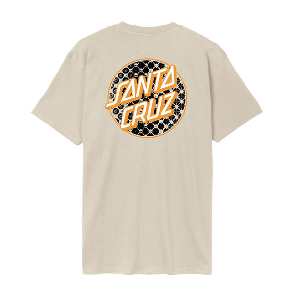 Santa Cruz Meyer Freestyle Dot T-Shirt Chalk / S  - Customhoj
