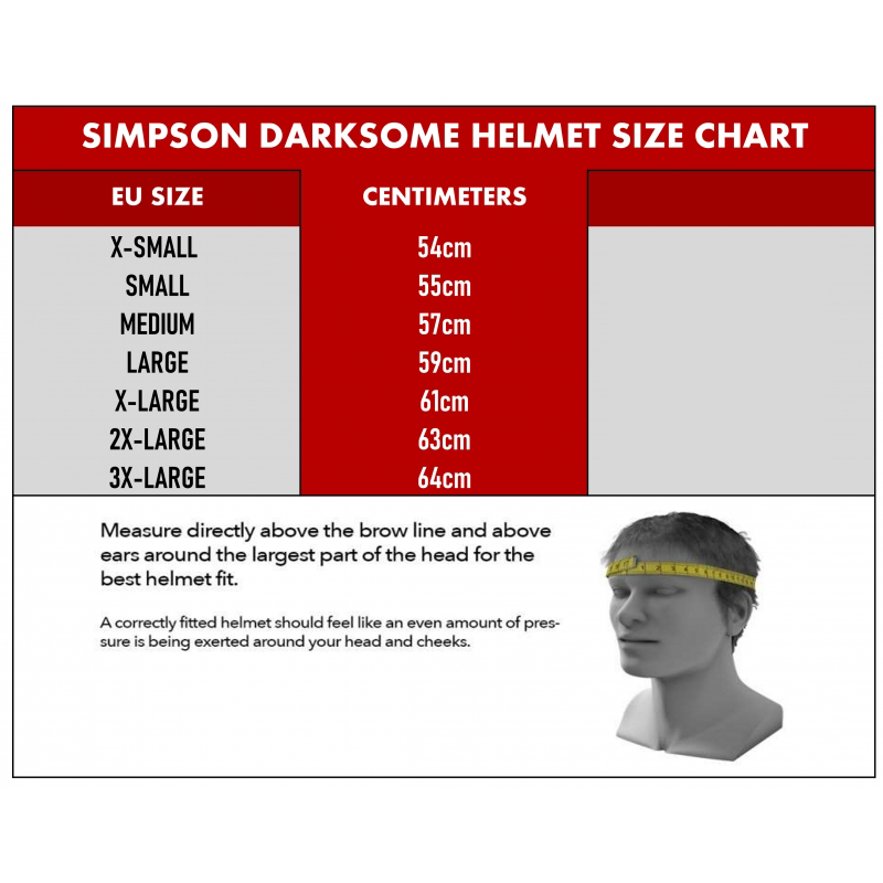 Simpson Darksome Modular Flip-Up Motorcycle Helmet