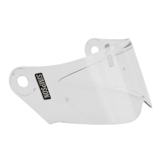 Simpson Helmet Visor for Darksome Clear