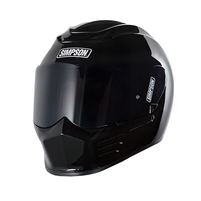 Simpson Speed Full Face Motorcycle Helmet Gloss Black / XS (54cm)