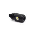 SMP M6 Mini LED Motorcycle License Plate Light Bolt Black  - Customhoj