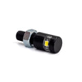 SMP M8 Mini LED Motorcycle License Plate Light Bolt Black  - Customhoj