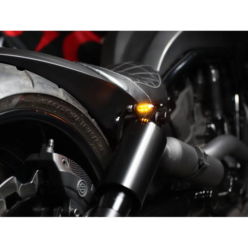 SMP Tiny Micro LED Motorcycle Turn Signals  - Customhoj