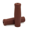 SMP Vintage Coke Motorcycle Grips Cognac Brown / 1" (25.4 mm) handlebars  - Customhoj