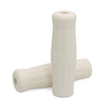 SMP Vintage Coke Motorcycle Grips White / 1" (25.4 mm) handlebars  - Customhoj