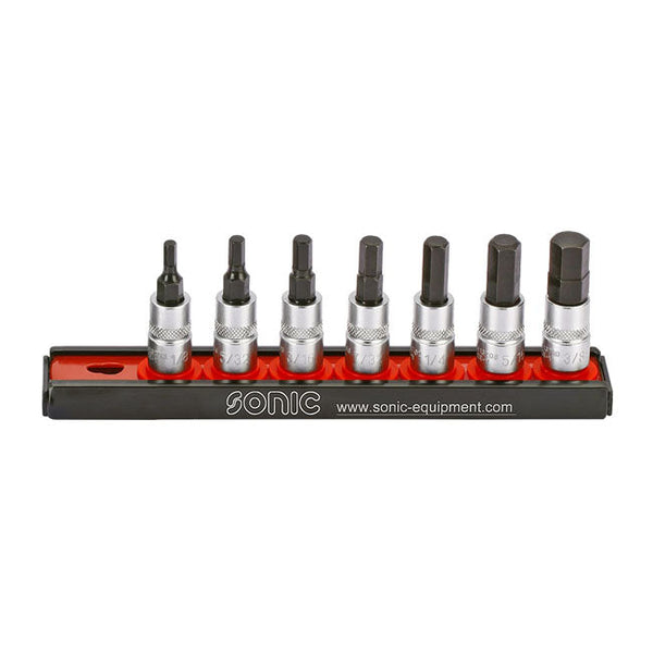 Sonic Socket Set Sonic Bit Socket Rail 1/4" US Sizes Customhoj