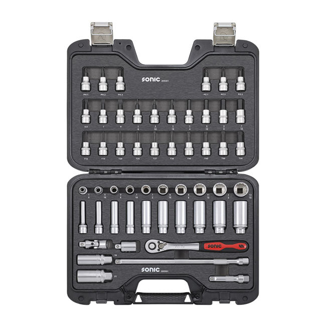 Sonic Socket Set Sonic Combination Socket 3/8'' Set US Sizes Customhoj