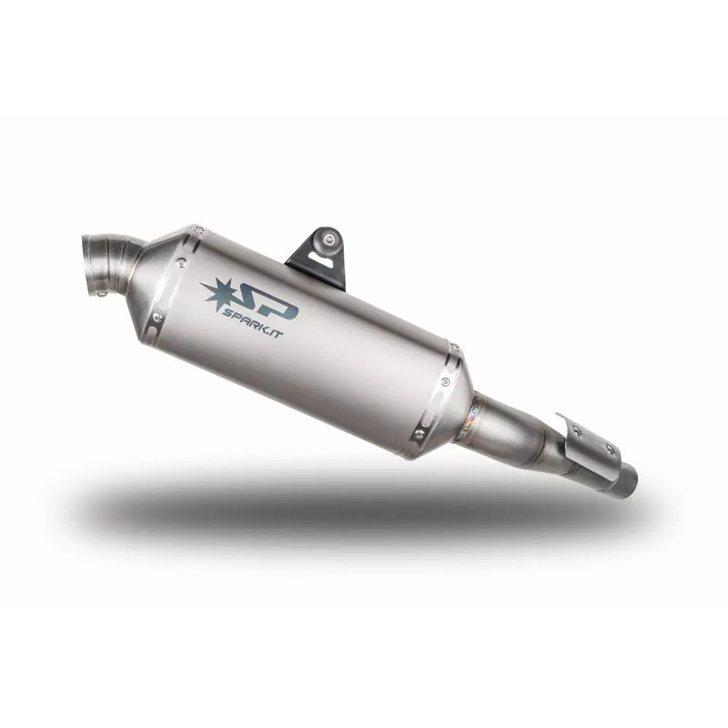 Spark Dakar Slip-On Muffler for Yamaha 19-24 Tenere 700 (ECE Euro 5 approved) (Stainless steel / Titanium) (GYA1601TOM)  - Customhoj