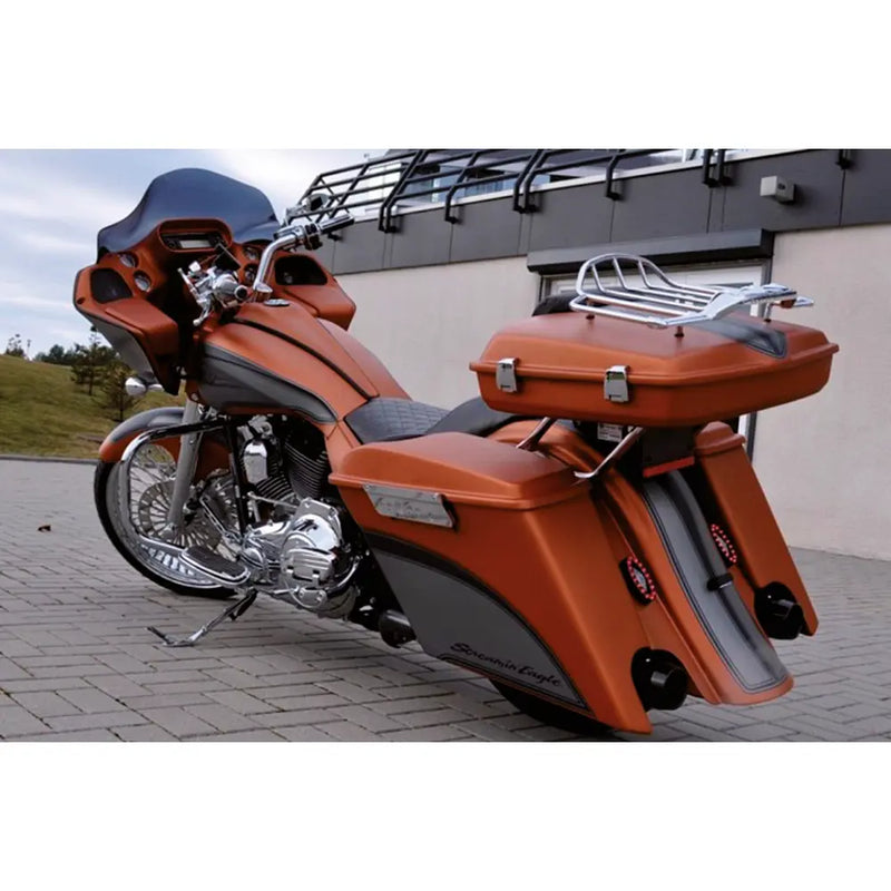 Tommy & Sons Rocca Stretched Saddlebag Bodies für Harley