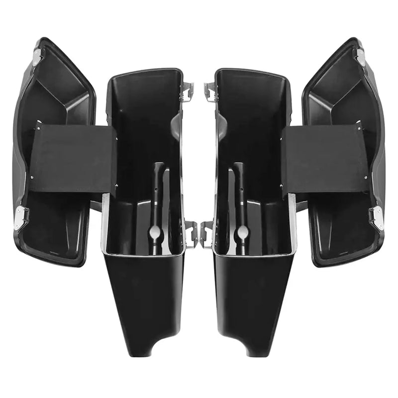 Zodiac 4" Stretched Hard Saddlebags für Harley