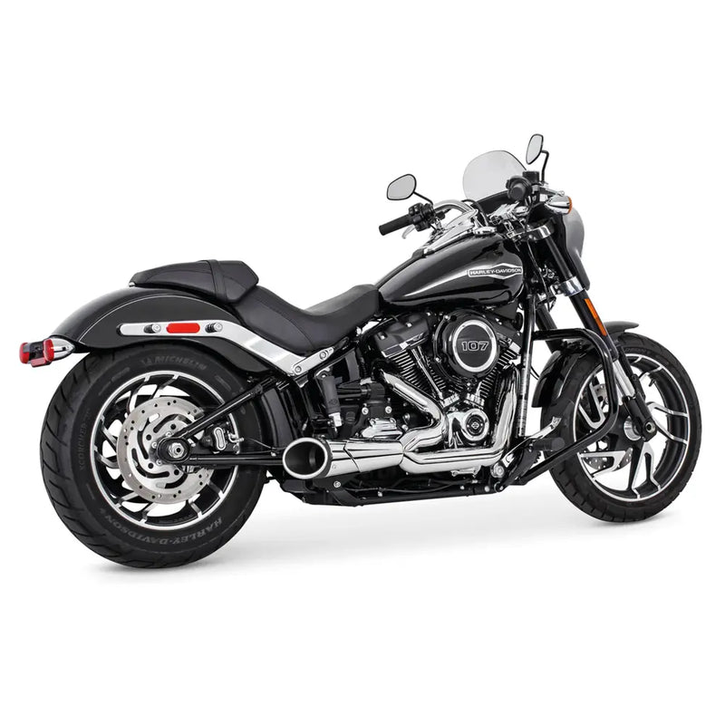 Freedom Performance Shorty Combat 2-into-1 Auspuff für Harley