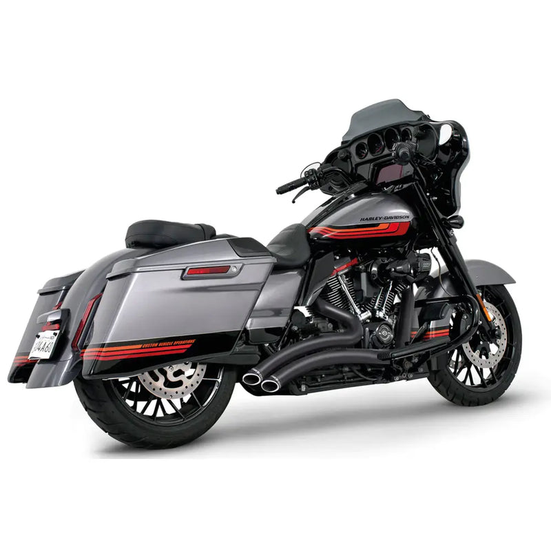 Freedom Performance Sharp Curve Radius Slash Cut Auspuff für Harley