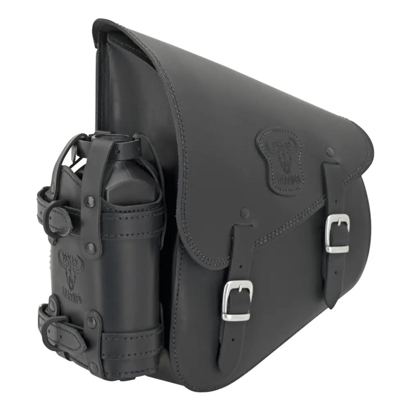 Texas Leather Motorrad-Öl-Halter