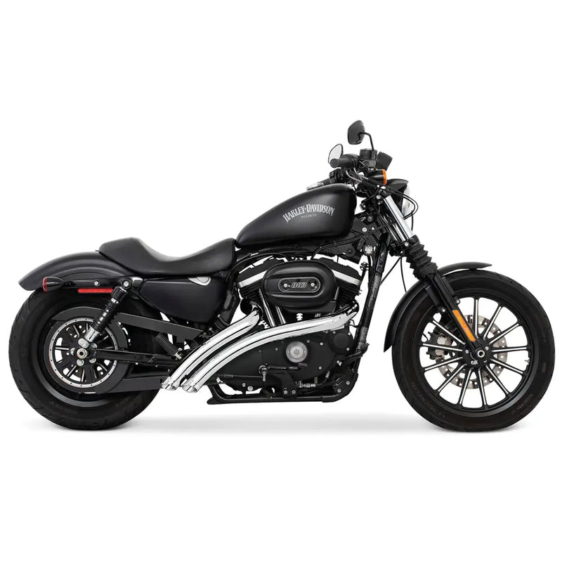 Freedom Performance Radical Radius Slash Cut Auspuff für Harley