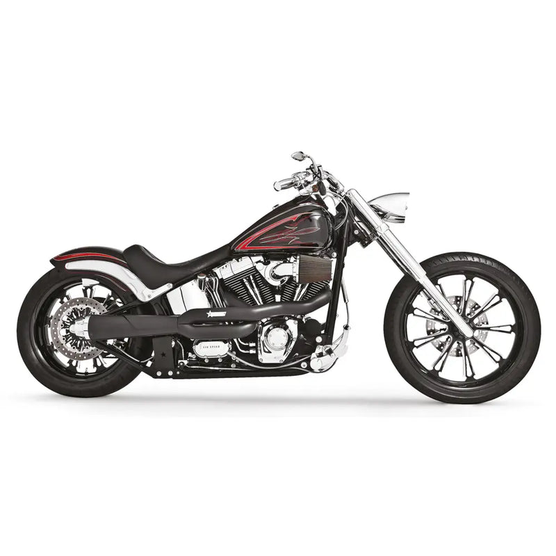 Freedom Performance American Outlaw High 2-into-1 Auspuff für Harley