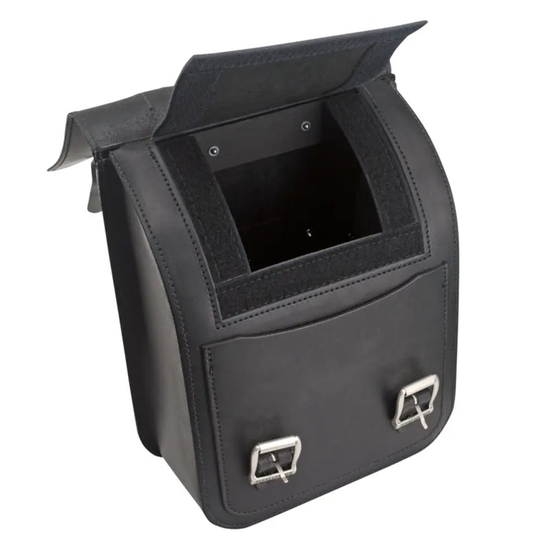 Texas Leather Square Swingarm Bag für Harley
