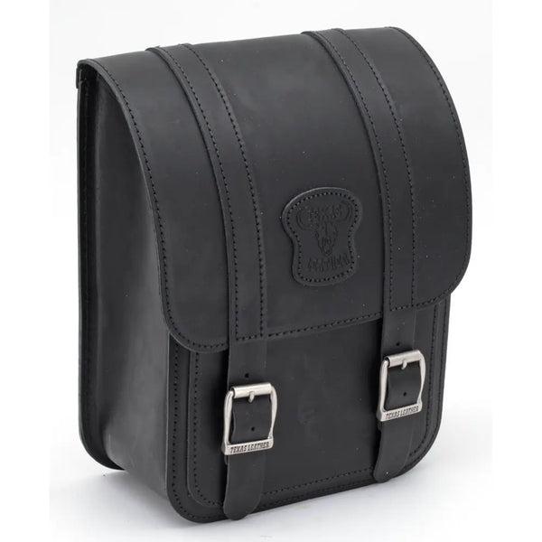 Texas Leather Square Swingarm Bag für Harley