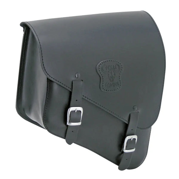 Texas Leather Schwarze Rahmentasche für Harley