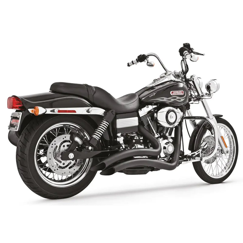 Freedom Performance Sharp Curve Radius Scallop Auspuff für Harley