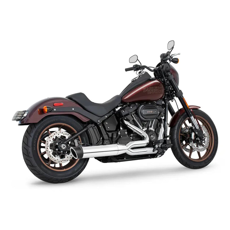 Freedom Performance Union Slash Cut 2-into-1 Auspuff für Harley