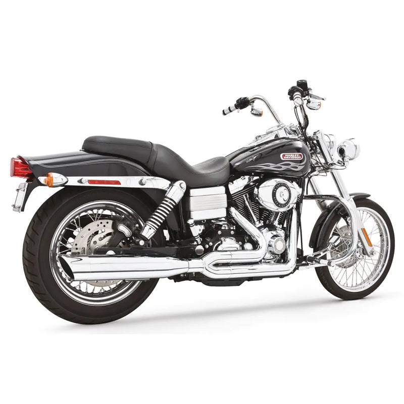 Freedom Performance Union Slash Cut 2-into-1 Auspuff für Harley