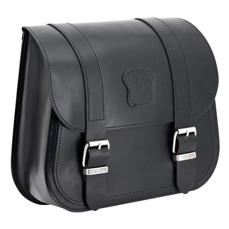 Texas Leather Medium Postman Universal-Motorradtasche