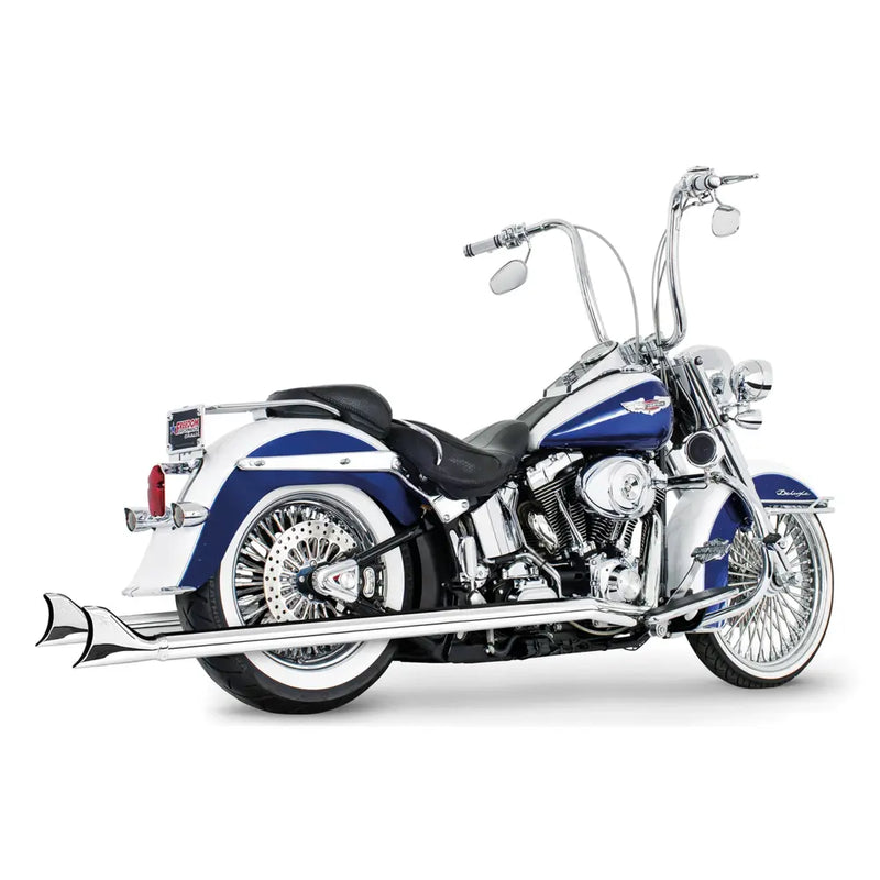 Freedom Performance Thorcat EC Approved Sharktail True Duals Auspuff für Harley