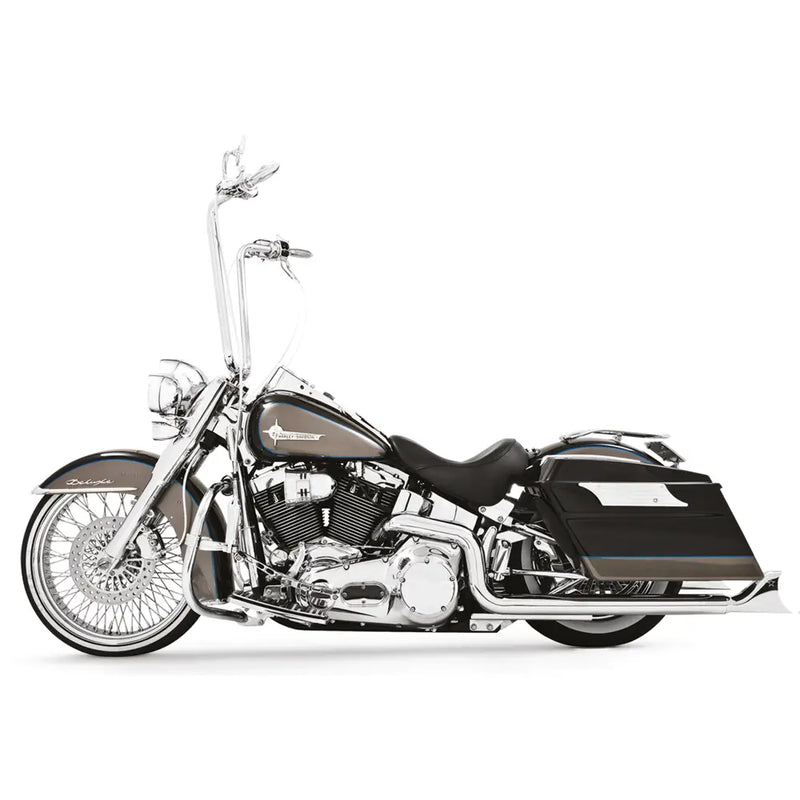 Freedom Performance Thorcat EC Approved Sharktail True Duals Auspuff für Harley