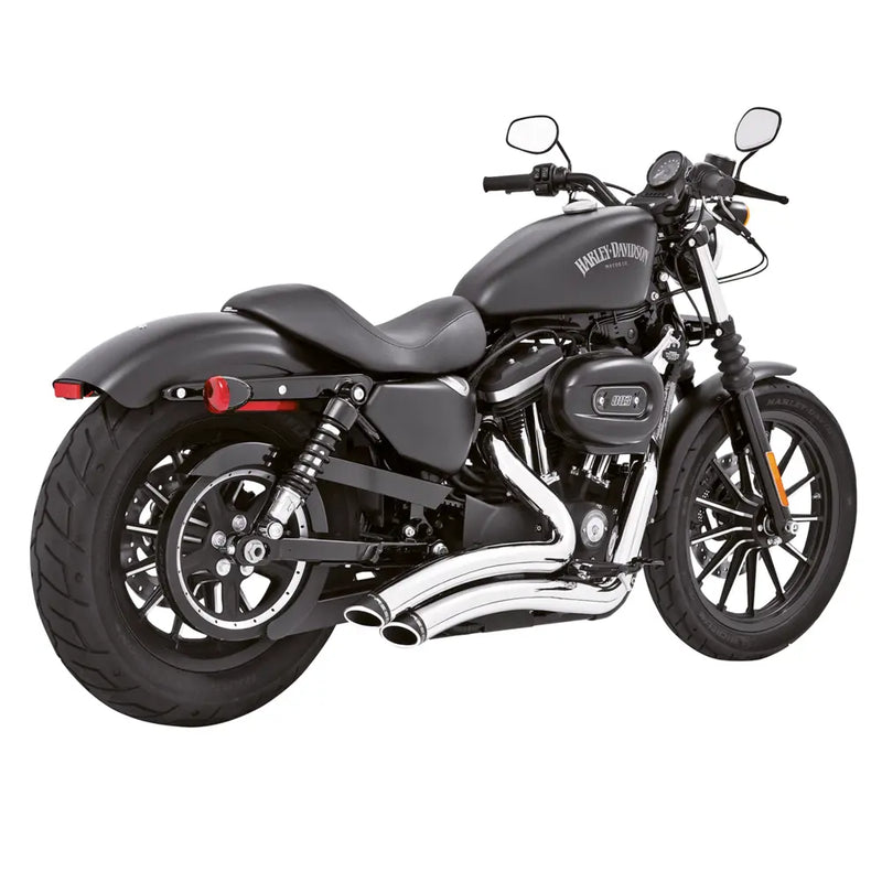 Freedom Performance Sharp Curve Radius Slash Cut Auspuff für Harley