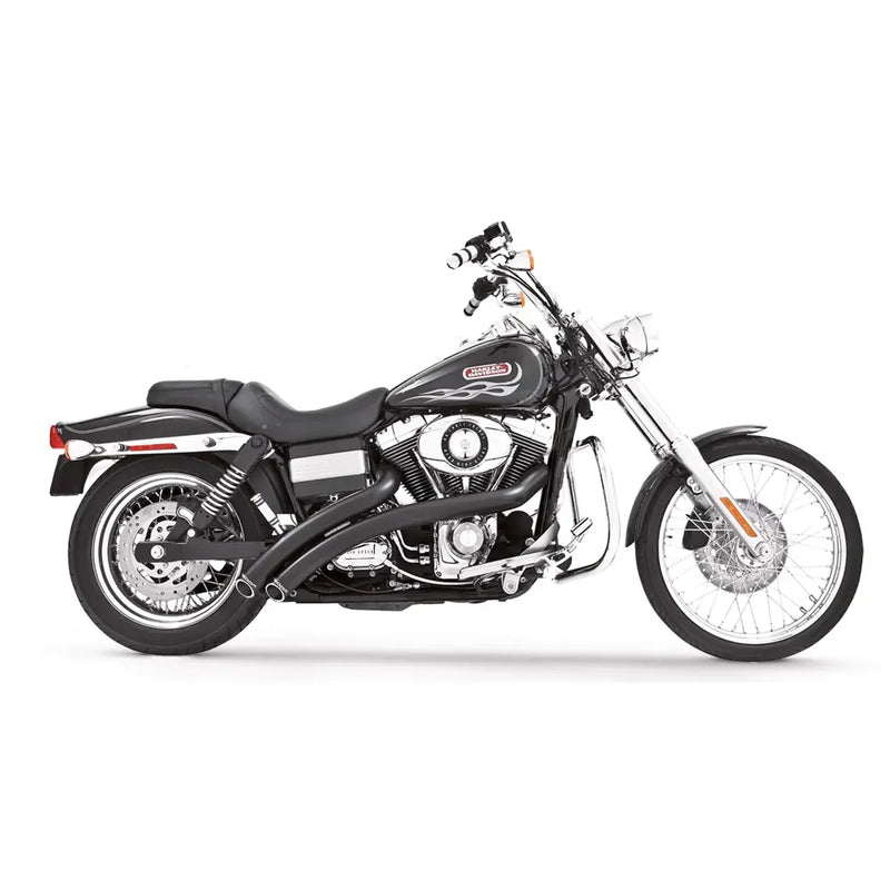 Freedom Performance Radical Radius Slash Cut Auspuff für Harley