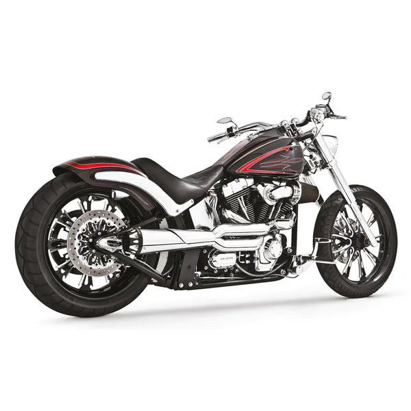 Freedom Performance American Outlaw High 2-into-1 Auspuff für Harley